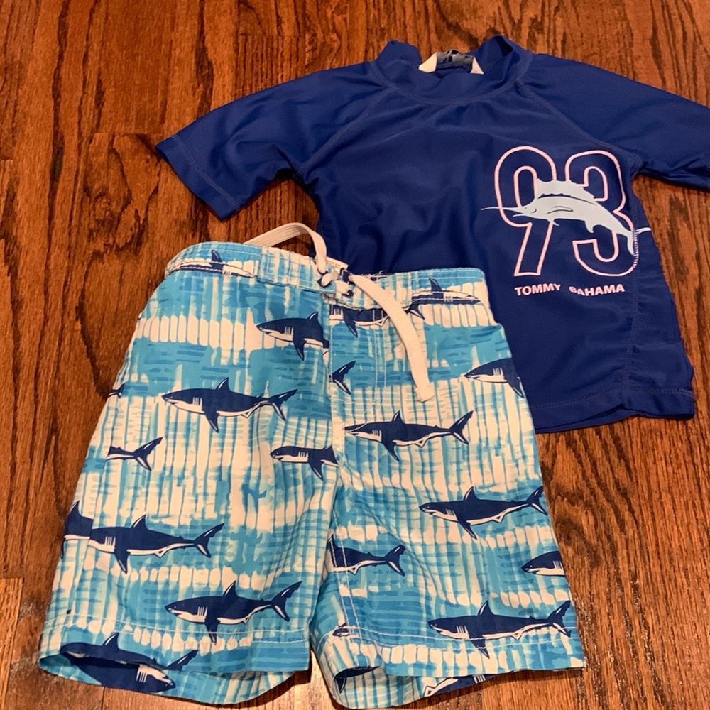 Tommy Bahama toddler swim suit